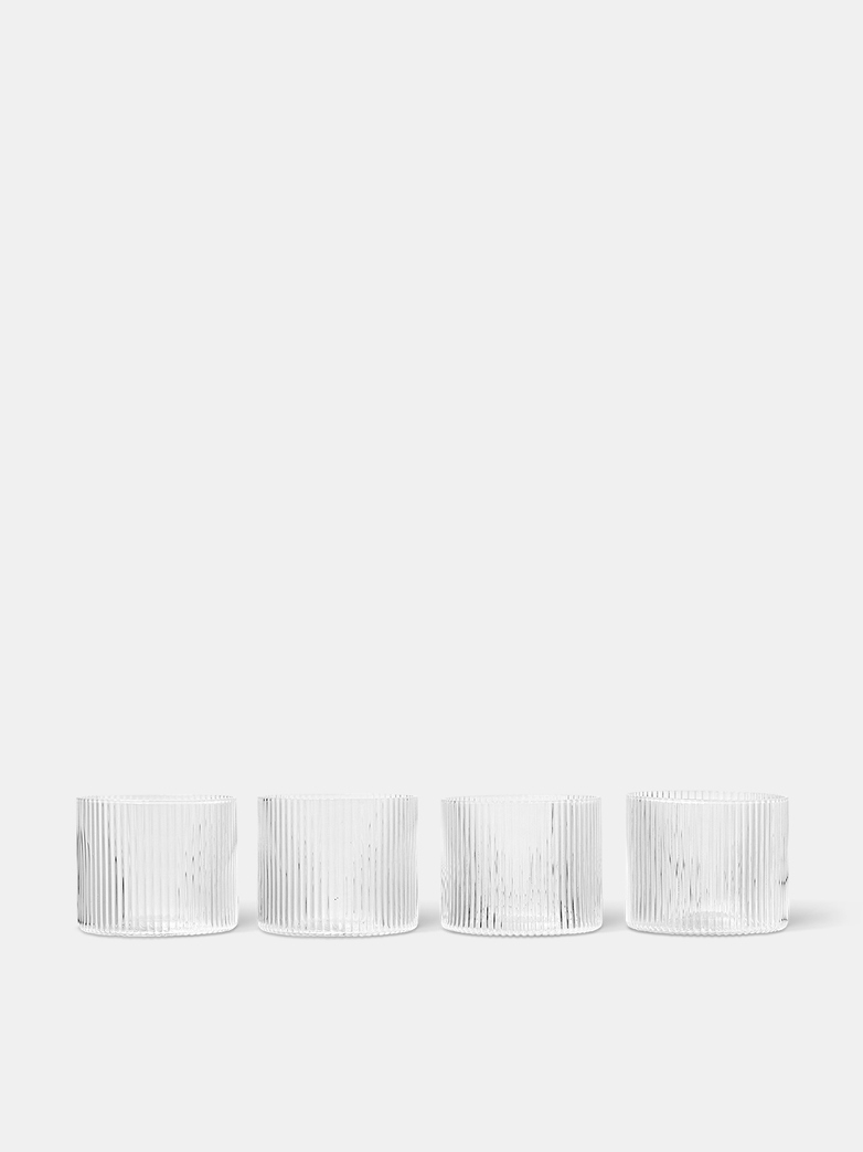 Ripple Low Glasses - Set of 4
