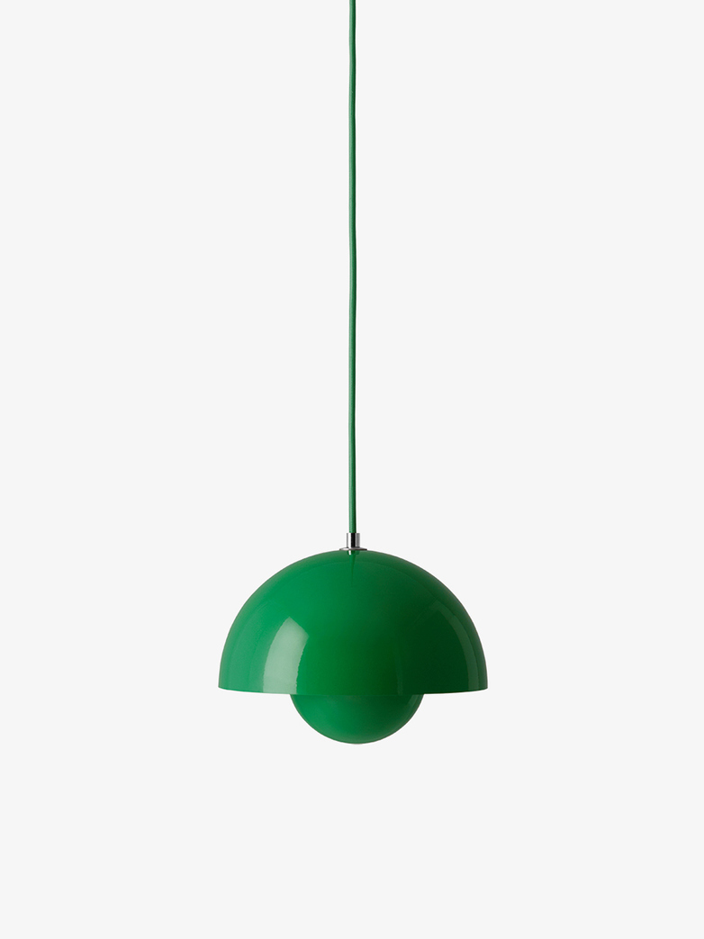 Flowerpot Pendant VP1 - Signal Green