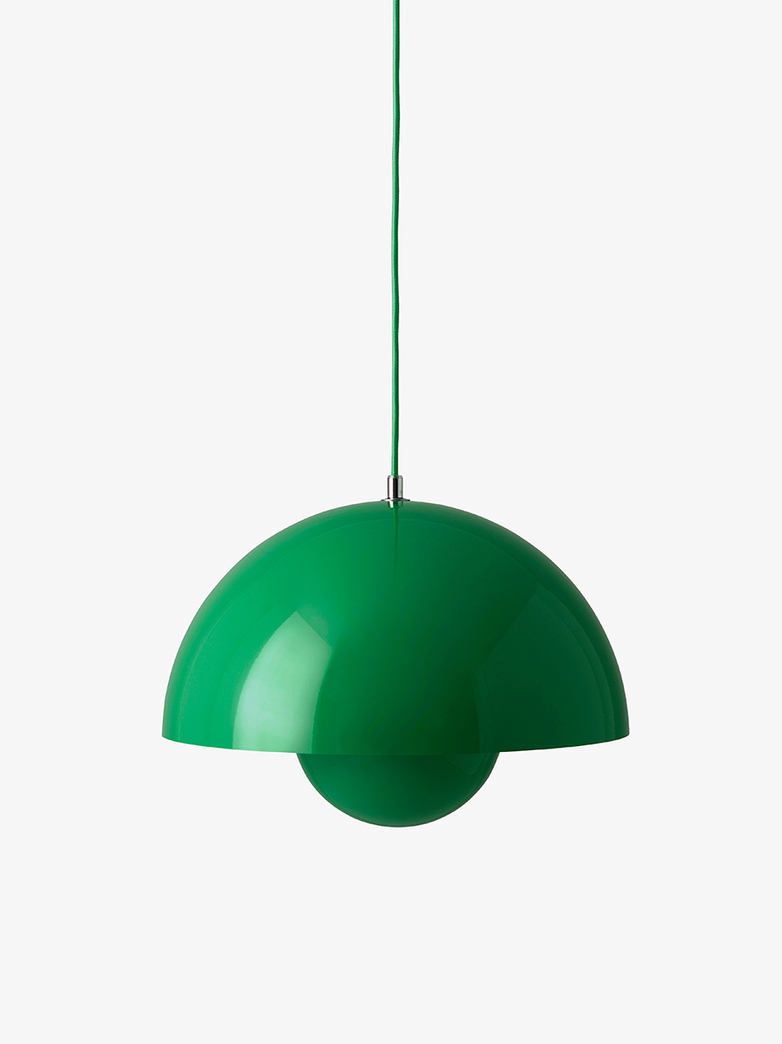 Flowerpot Pendant VP7 – Signal Green