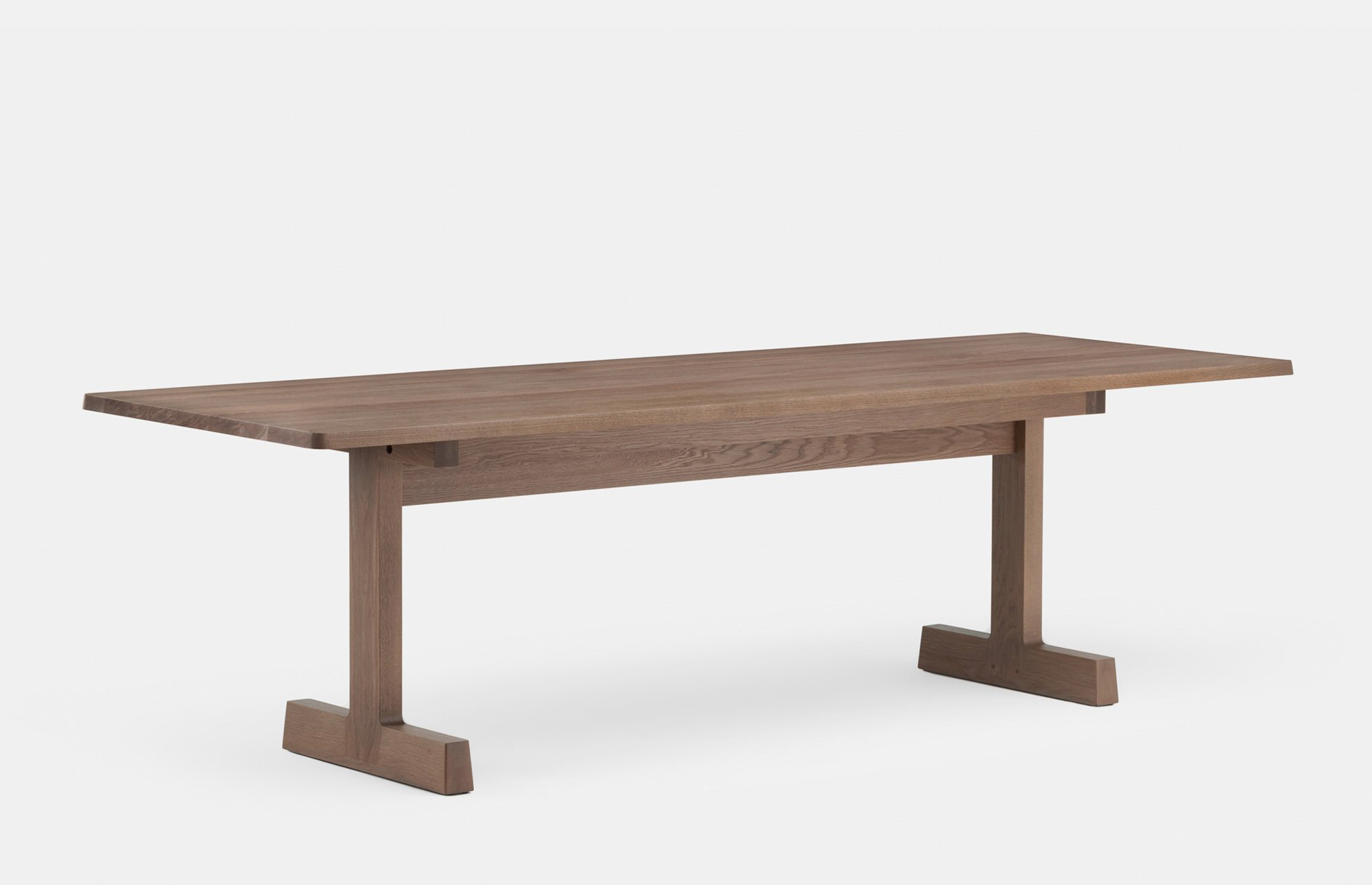 40694 4ed5a75e0e 40694 Af2caf6a20 405fm Refectory Fixed Table By Matthew Hilton For De La Espada In Oxidised Oak Whitebkgrnd Zoom Portrait