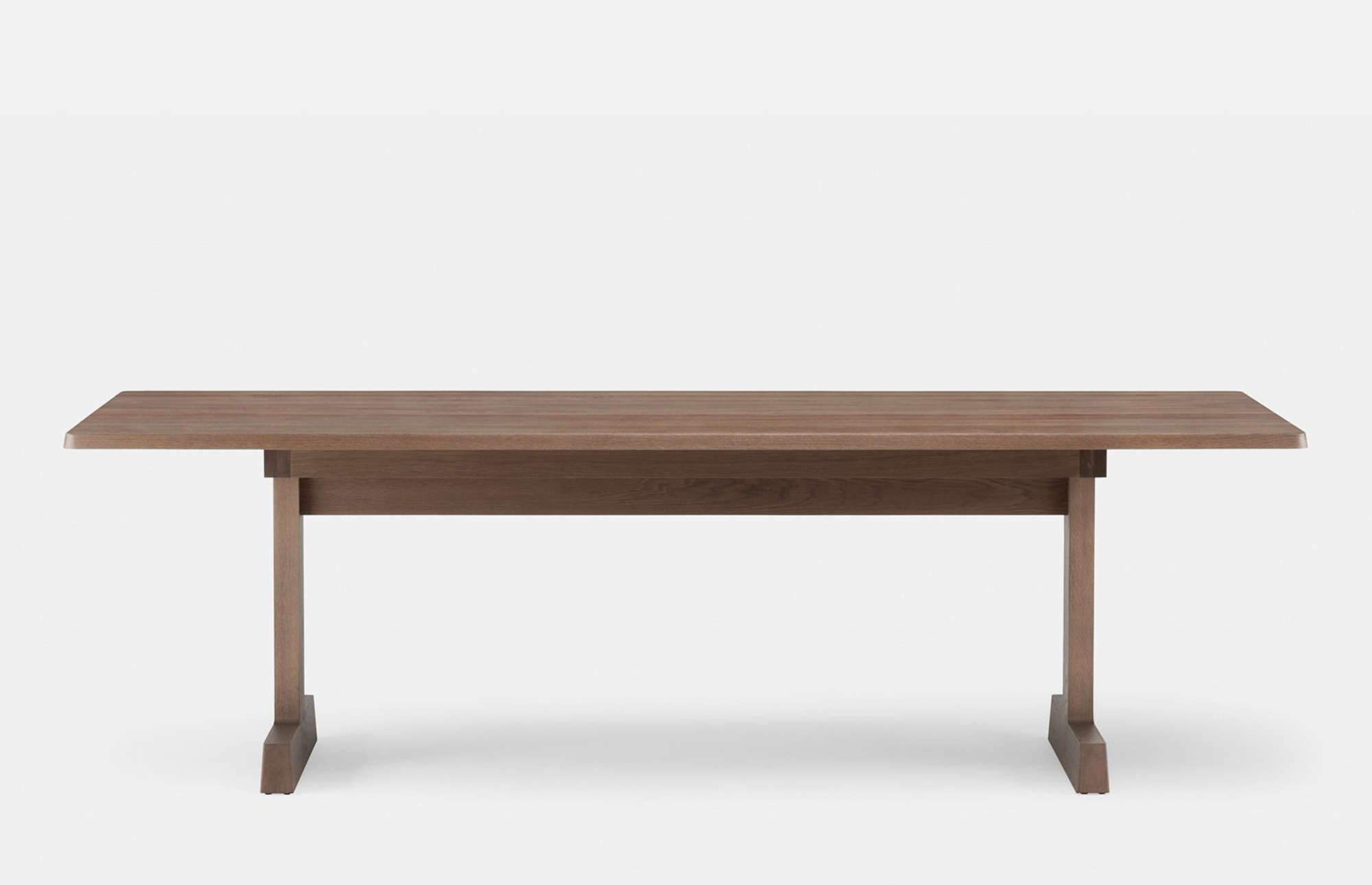 40694 7d2ecc52ea 40694 0481f1d630 405fm Refectory Fixed Table By Matthew Hilton For De La Espada In Oxidised Oak Front Whitebkgrnd Zoom Portrait