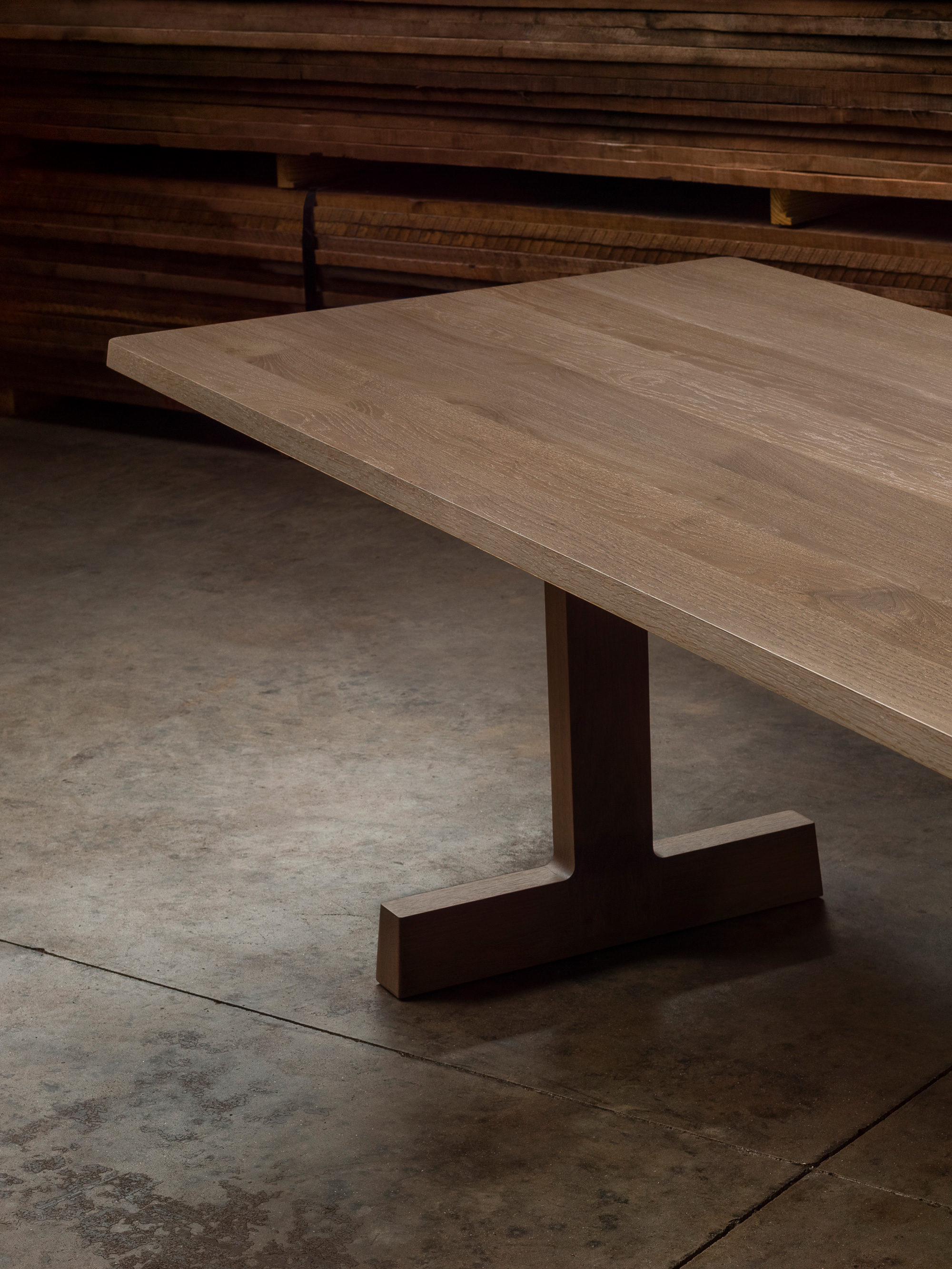 40694 E03e27fd76 405fm Refectory Fixed Table By Matthew Hilton For De La Espada Detail 4 Photo By Carlos Teixeira Portrait