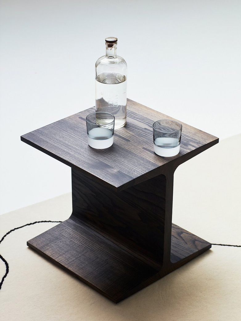 I-Beam Side Table