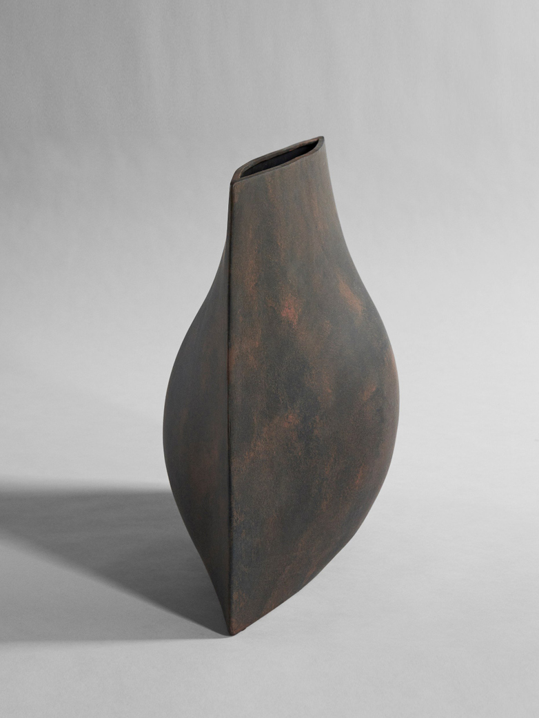 Origami Vase - Coffee - Large