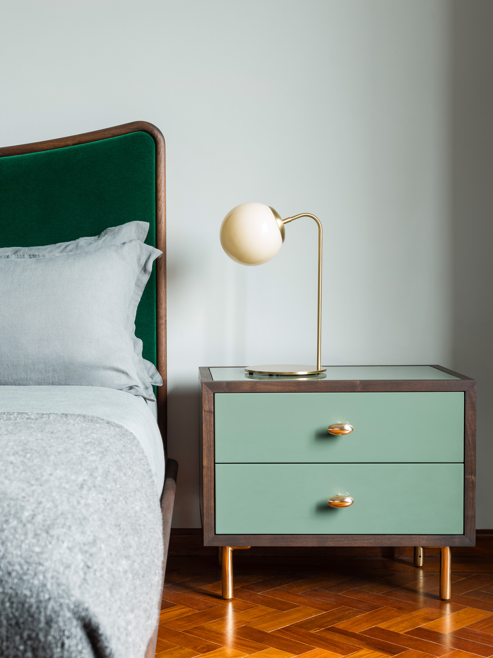 40725 669154aab7 Carlton Bed And Classon Bedside Chest By Jason Miller Photo By Carlos Teixeira Portrait