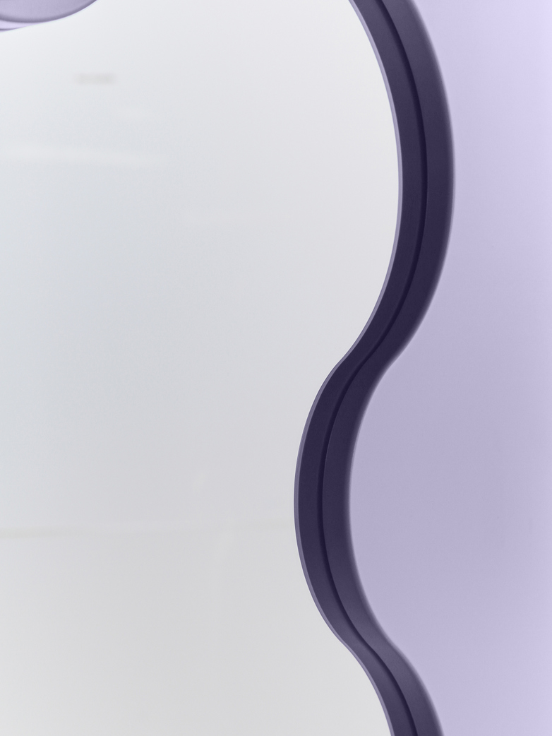 Curvy Mirror Mini - Lilac