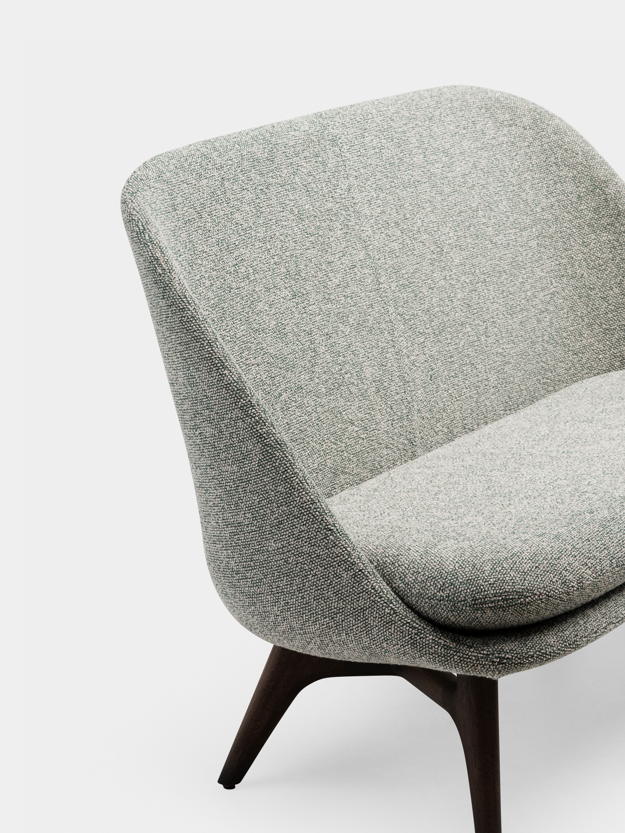 40791 3dcb558bfb 750l Solo Sofa By Neriandhu In Black Oiled Walnut And Moss 003 Fabric Detail8 Whitebkgrnd Portrait