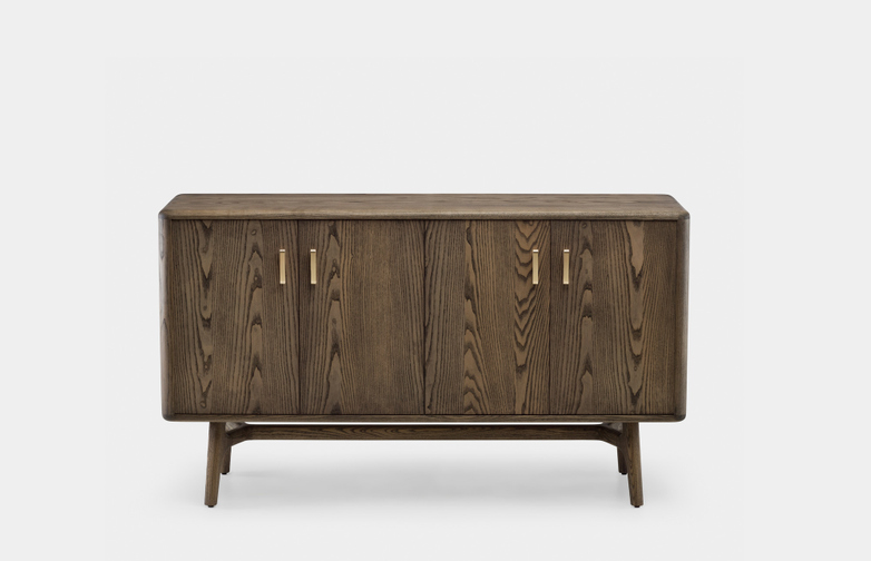 Solo Wide 4-Door Cabinet
