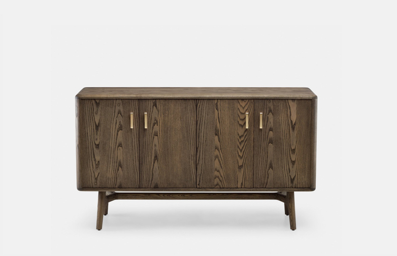 Solo Wide 4-Door Cabinet