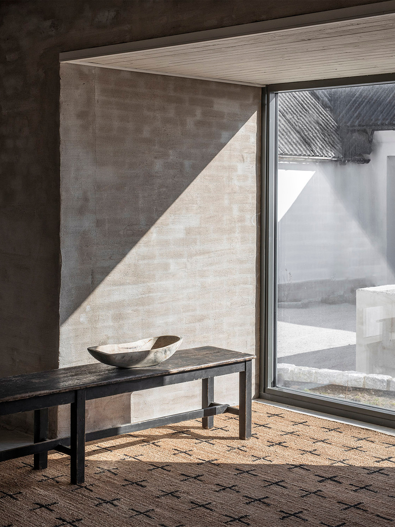 Nordic Knots — Jute Cross Rug — Rugs | Artilleriet