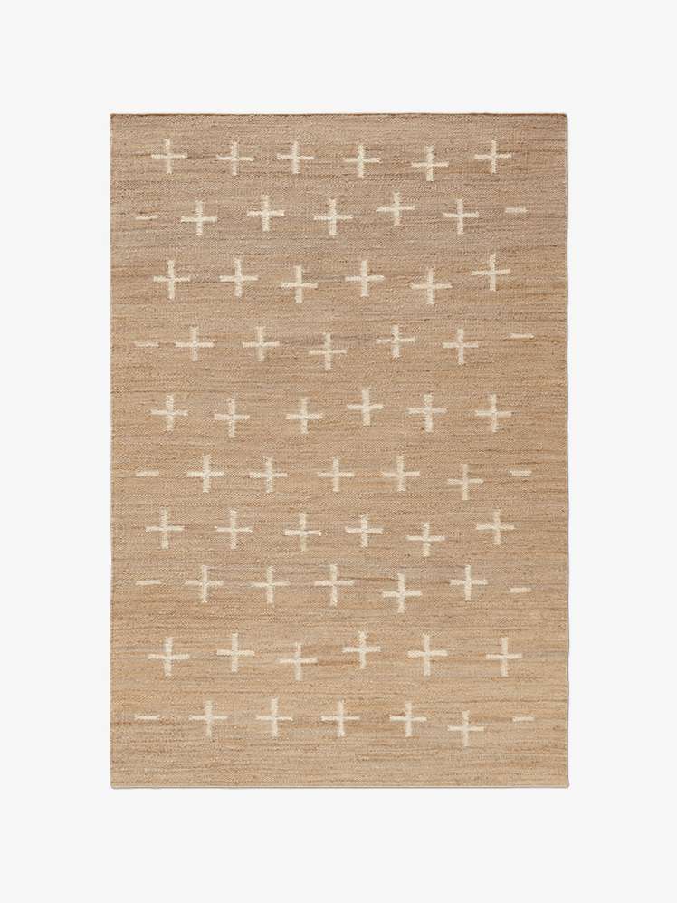 Nordic Knots — Jute Cross Rug — Rugs | Artilleriet
