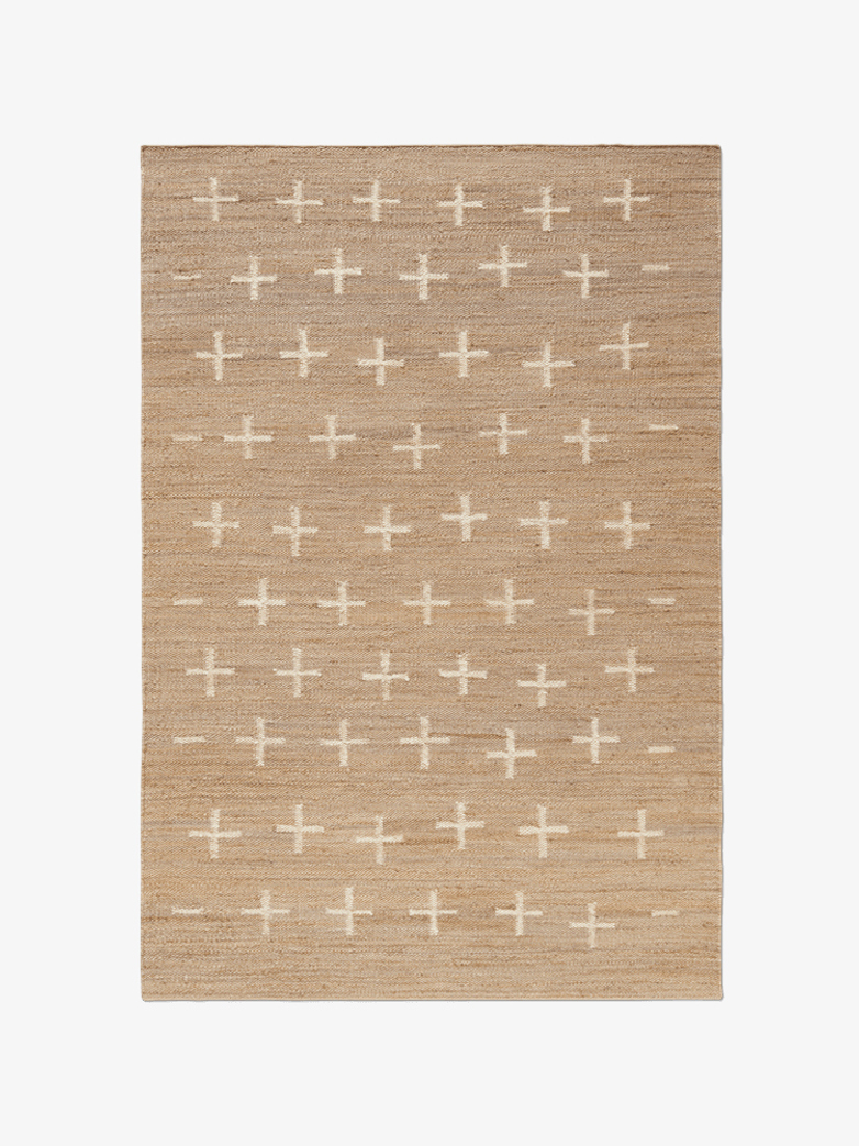 Jute Cross Cream 200x300