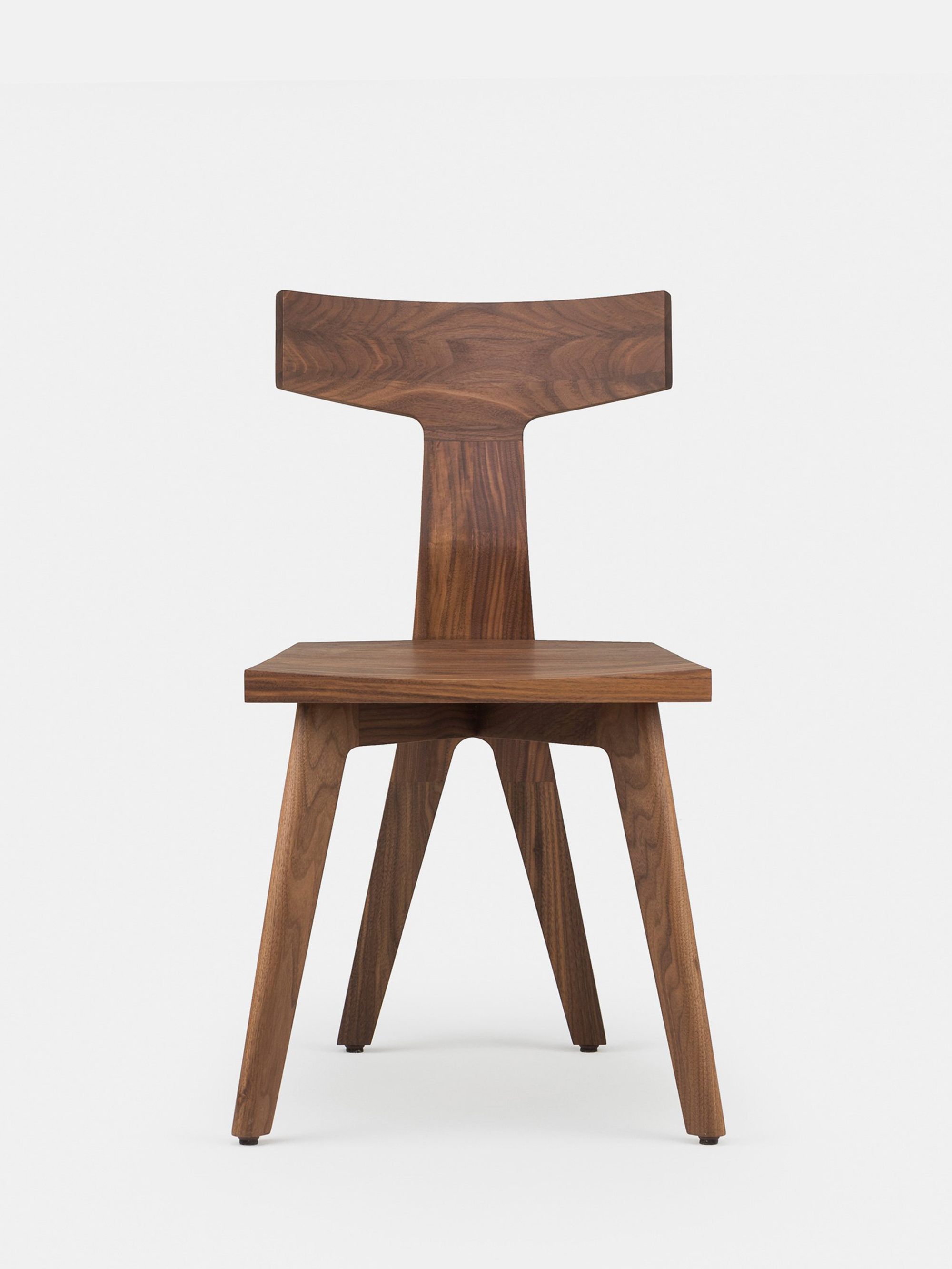 41079 30e2fcc790 Fin Dining Chair By Matthew Hilton In Walnut Front Whitebkgrnd Zoom Portrait
