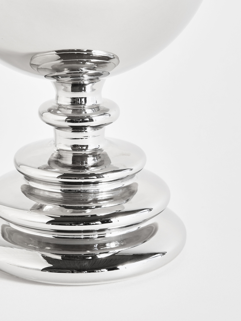 Glass Ball on Stand
