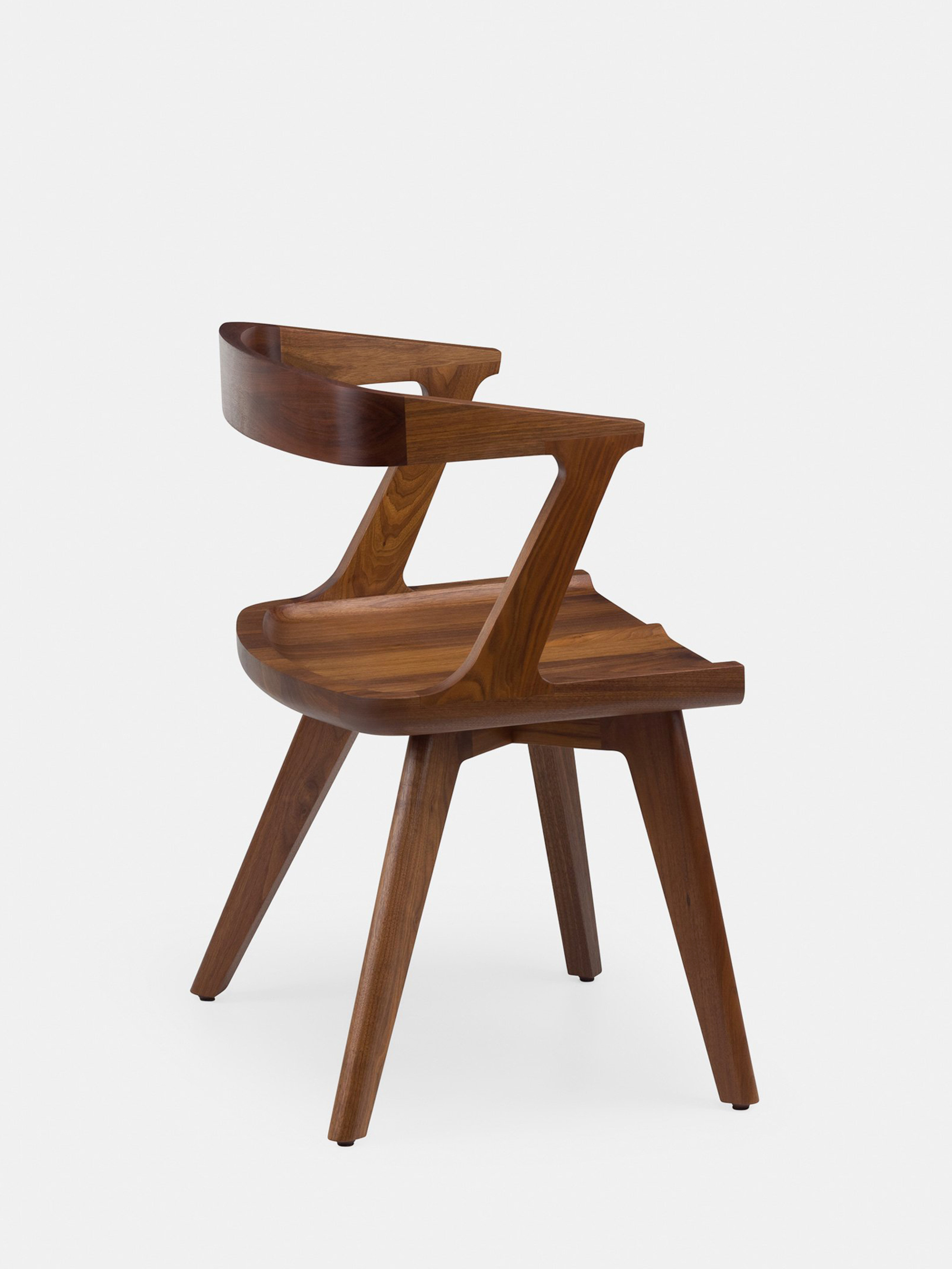41112 8c5bb6441b Colombo Dining Armchair By Matthew Hilton In Danish Oiled Walnut Back2 Whitebkgrnd Zoom Portrait