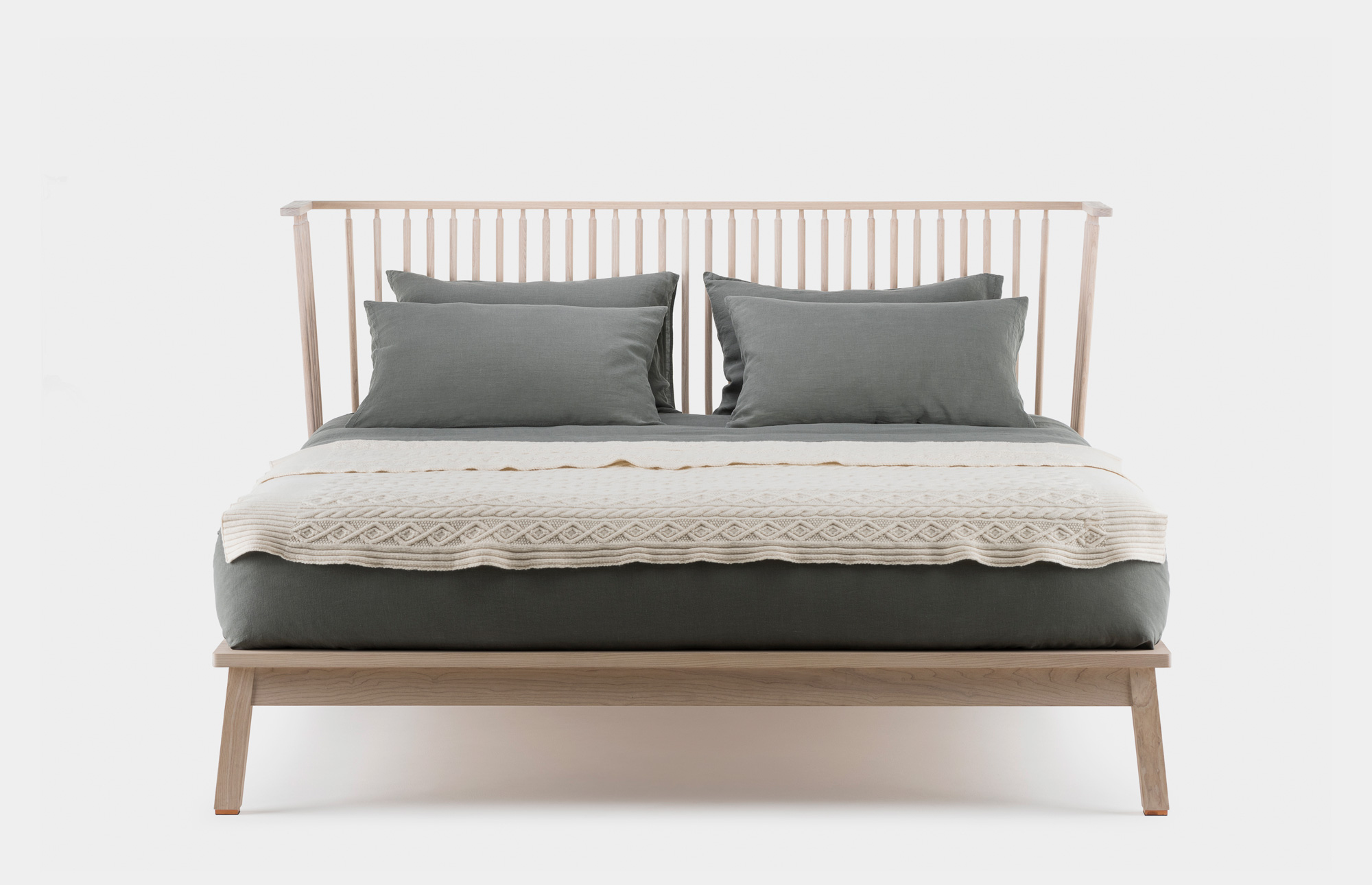 41114 B0d8954bcd 455 Companions Bed By Studioilse In White Oiled Ash Front Whitebkgrnd Portrait