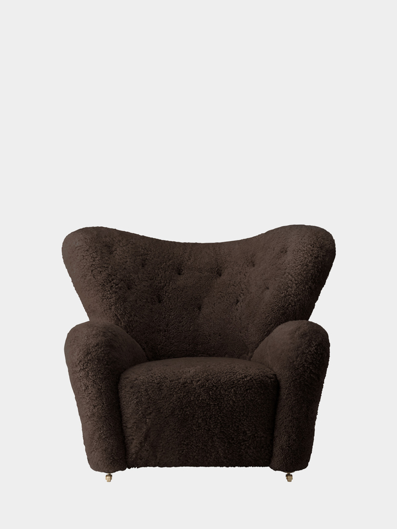 The Tired Man Armchair - Sheepskin