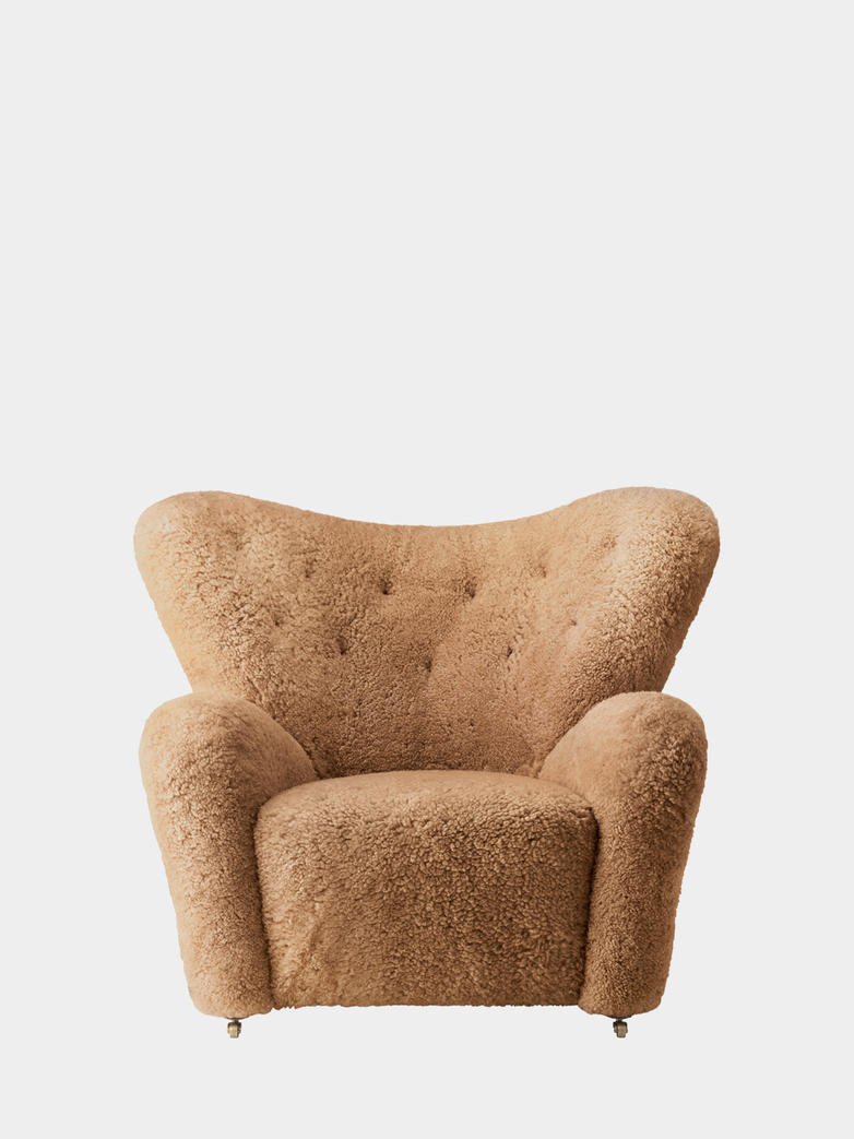 The Tired Man Armchair - Sheepskin
