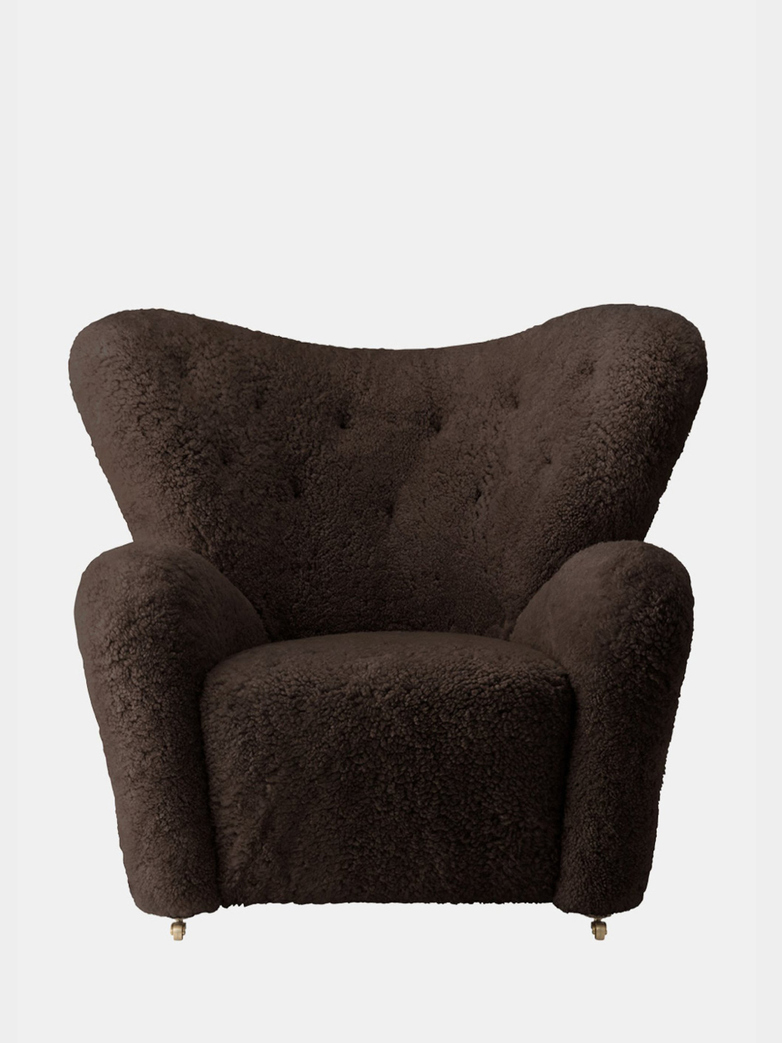 The Tired Man Armchair - Sheepskin