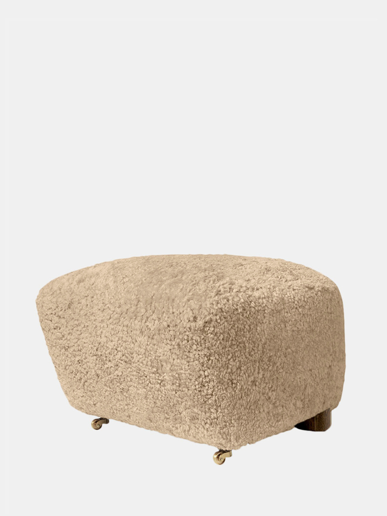 The Tired Man Footstool - Sheepskin