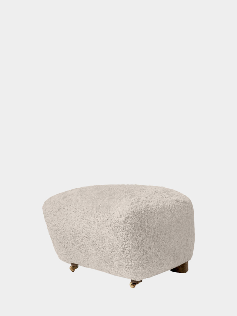The Tired Man Footstool - Sheepskin