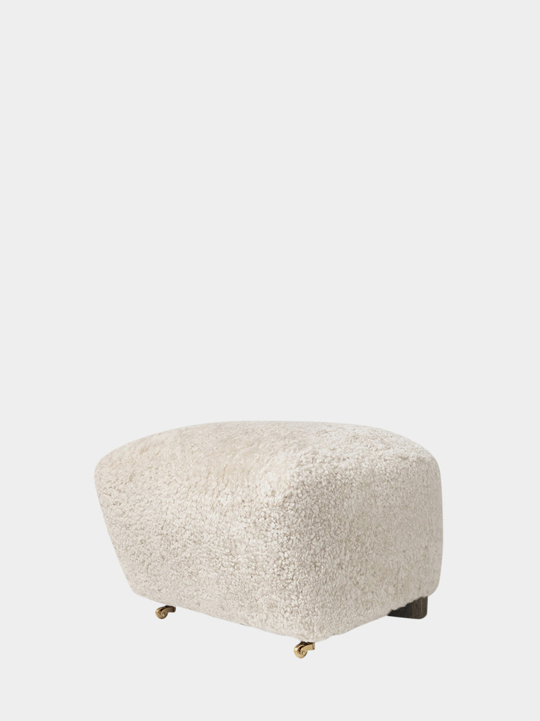 The Tired Man Footstool - Sheepskin