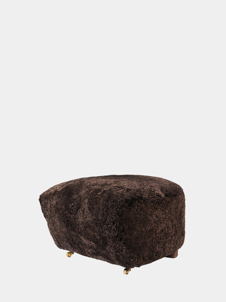 The Tired Man Footstool - Sheepskin