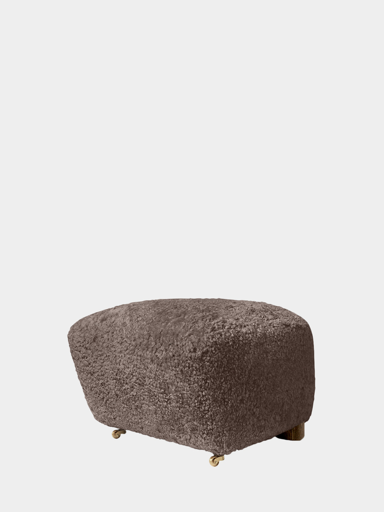 The Tired Man Footstool - Sheepskin