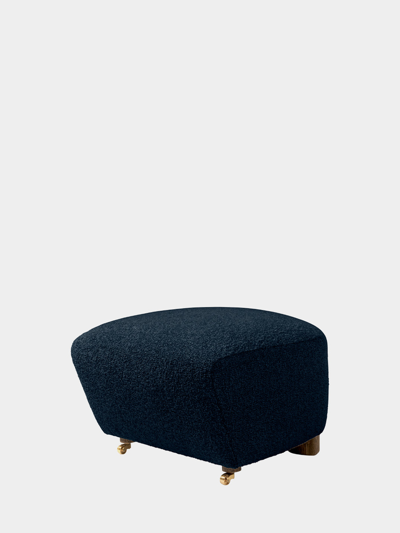 The Tired Man Footstool - Bouclé