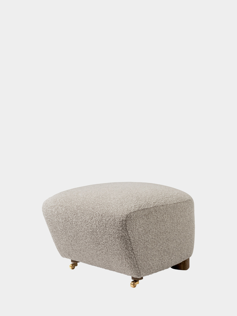 The Tired Man Footstool - Bouclé