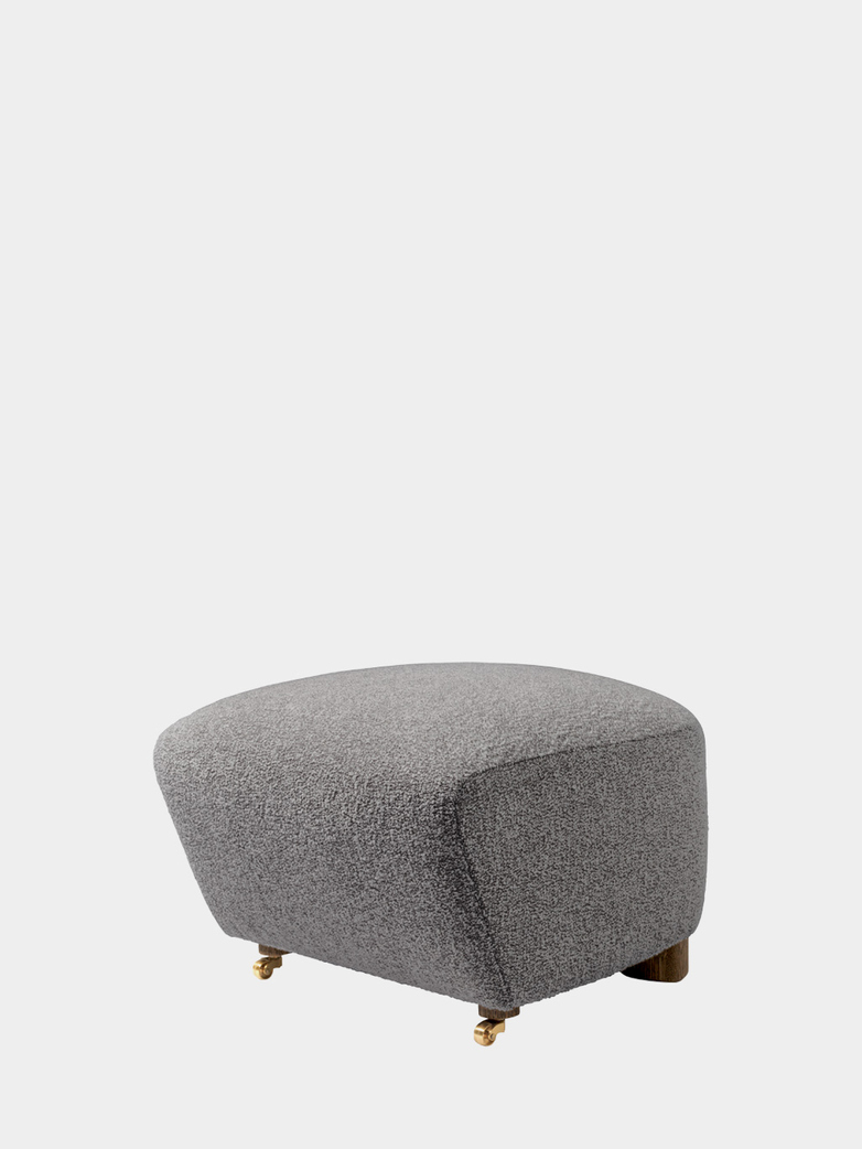 The Tired Man Footstool - Bouclé