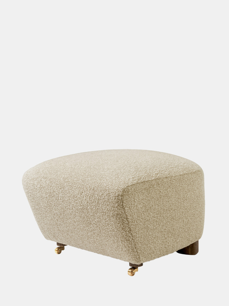 The Tired Man Footstool - Bouclé