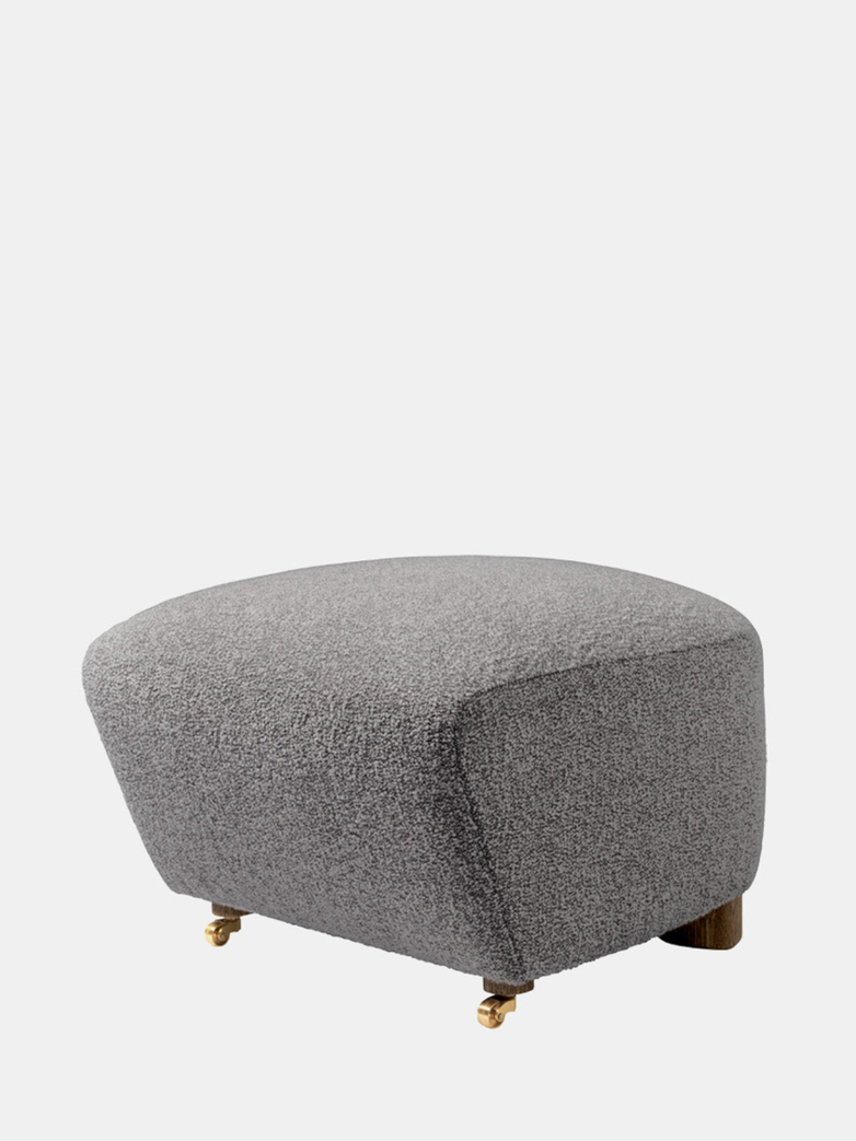The Tired Man Footstool - Bouclé
