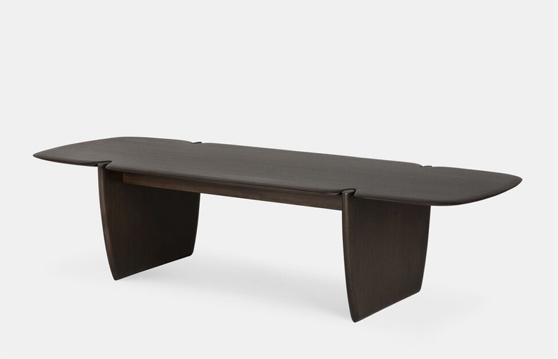 Mahogany Coffee Table - Dark Brown