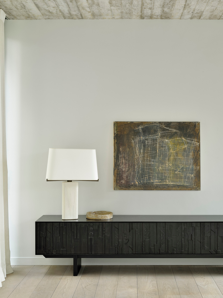 Teak Mosaic TV Sideboard