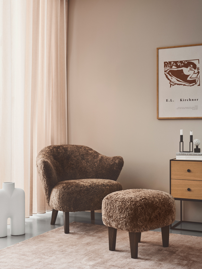Ingeborg Lounge Chair - Sheepskin