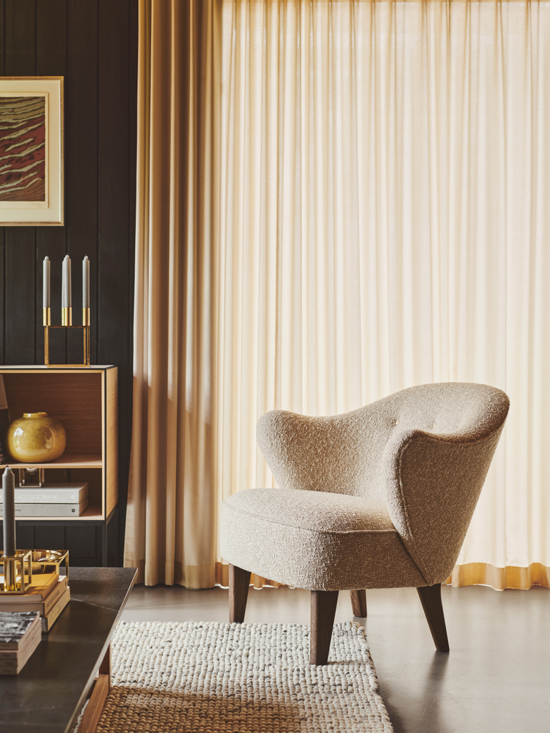 Ingeborg Lounge Chair - Bouclé