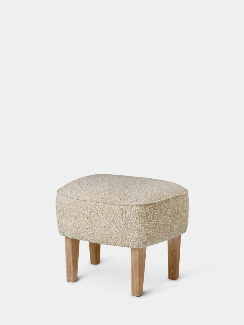 Ingeborg Footstool - Bouclé