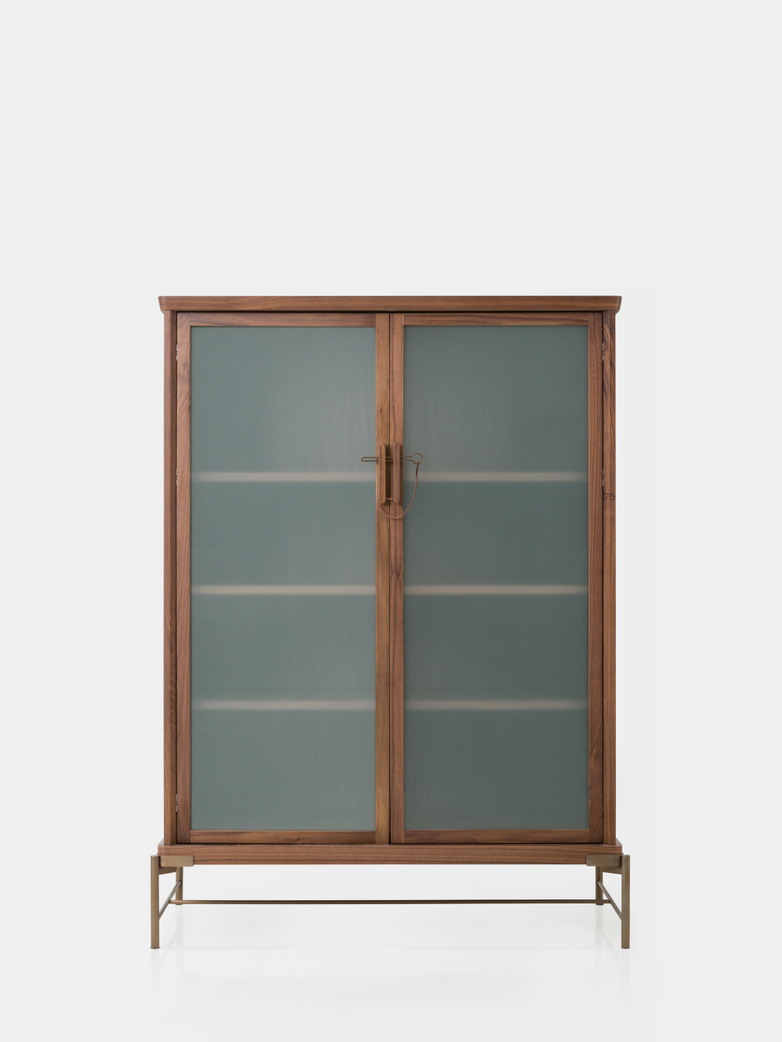 Walnut - Frosted Glass