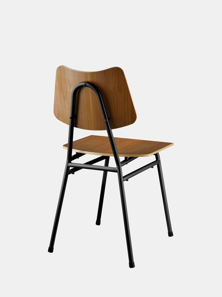 Walnut - Black Base