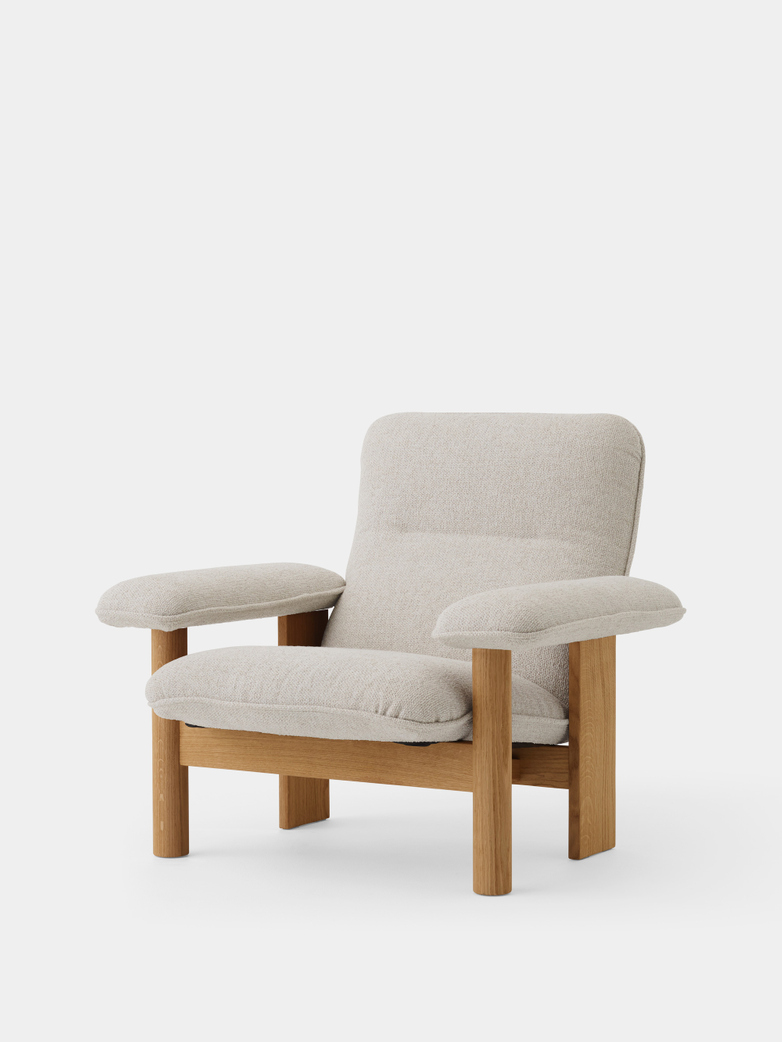 Brasilia Lounge Chair - Moss