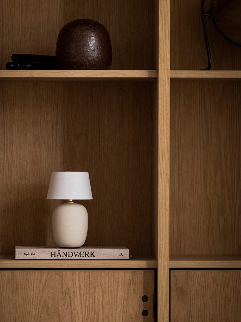 Torso Table Lamp Portable - Sand