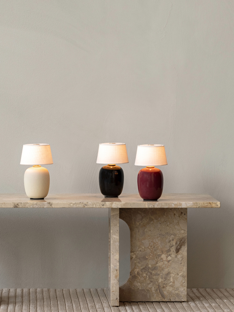 Torso Table Lamp Portable - Sand