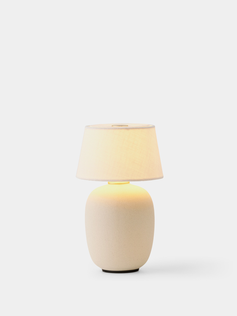 Torso Table Lamp Portable - Sand
