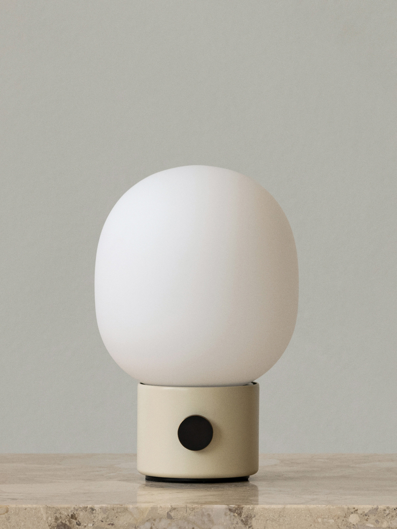 JWDA Table Lamp Portable - Alabaster White
