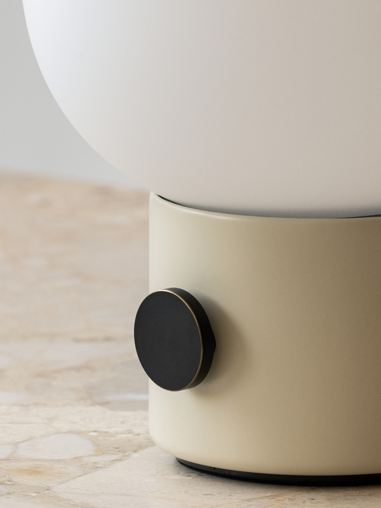 JWDA Table Lamp Portable - Alabaster White