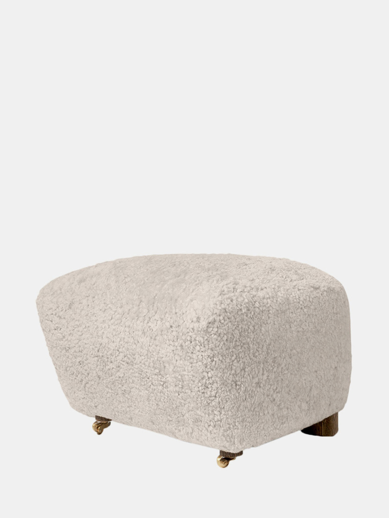 The Tired Man Footstool - Sheepskin