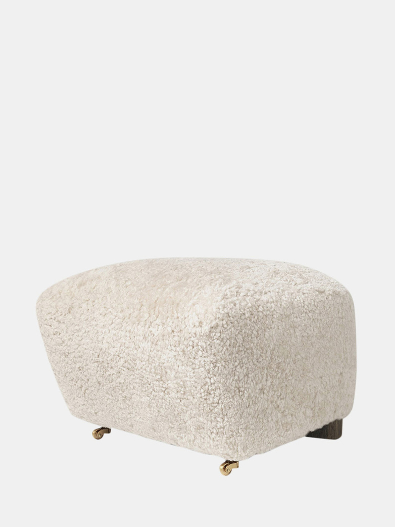 The Tired Man Footstool - Sheepskin