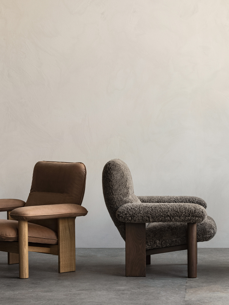 Brasilia Lounge Chair - Sheepskin