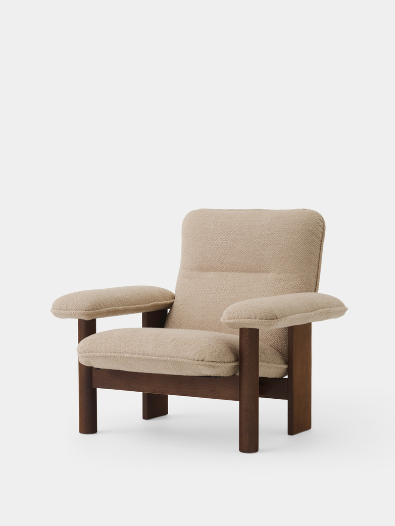 Brasilia Lounge Chair - Bouclé